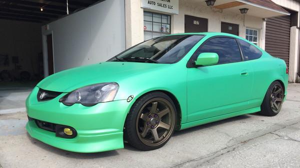 THEDIPARMY'S CORAL GREEN PEARL ACURA RSX