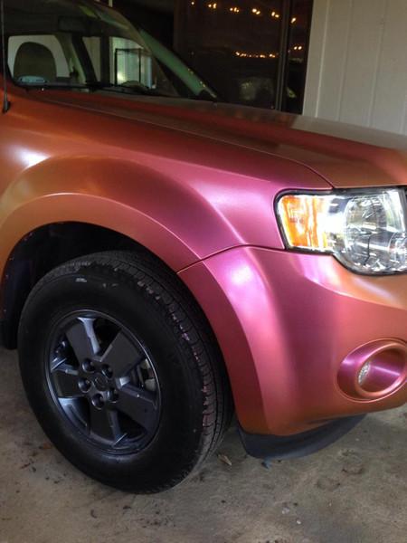 CHECK OUT THIS JUST DIPPED'S KHALIFA KHAMELEON ON THIS 2013 FORD ESCAPE