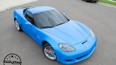 TheSnaxShop Sprint Blue Corvette Z06
