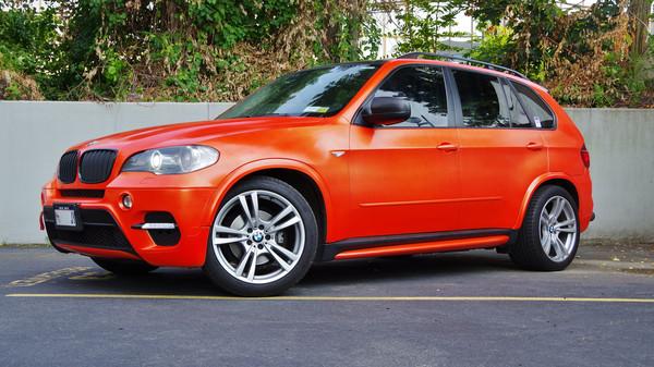KP PIGMENTS SAFETY CONE ORANGE WITH GOLD INTERFERENCE PEARL BMW X5