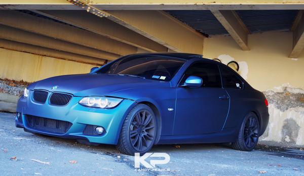 Worm Hole ColorShift Pearl On the KP Pigments BMW 335