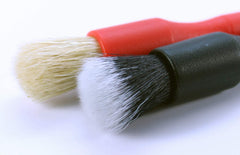 Detail Factory Crevice Mini-Brush Set (Black/Red)