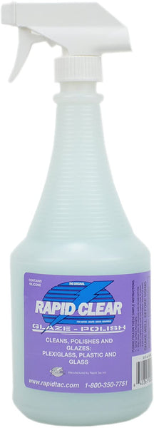 Rapid Tac Rapid Clear Polish for Vinyl Graphics Wraps and Decals 32 Ounce Sprayer