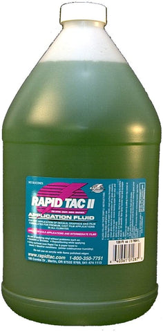 Rapid Tac II Application Fluid for Vinyl Wraps Decals Stickers 128 Ounce / 1 Gallon