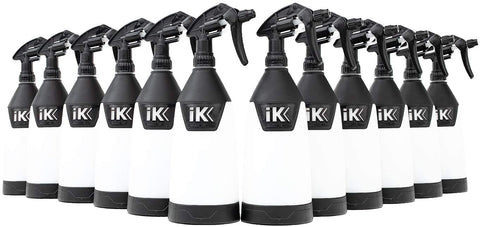The Rag Company iK Goizper - Multi TR 1 Trigger Sprayer - Acid and Chemical Resistant, Commercial Grade, Adjustable Nozzle, Perfect for Automotive Detailing and Cleaning (Case of 12)
