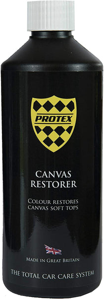 Protex World Convertible Soft Top Canvas Restorer (Black)