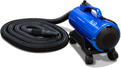 BLO Car Dryer AIR-GT - Quickly Dry Your Entire Vehicle After a Wash - No More Drips, No More Scratches- Adjustable Air Speed - Extra Long Hose - Rotating Wheels