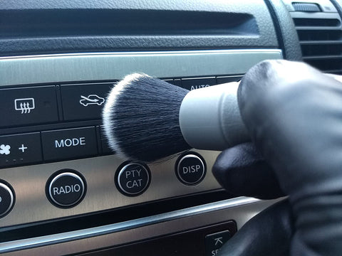 Detail Factory Ultra-Soft Detailing Brush Set, Comfortable Grip and Scratch-Free Cleaning for Exterior, Interior Panels, Emblems, Badges, Gauge Cluster, Infotainment Screen