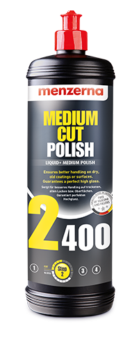 Menzerna Medium Cut Polish 2500 - Car Wax Polish, Super Shine Sealant - Gallon