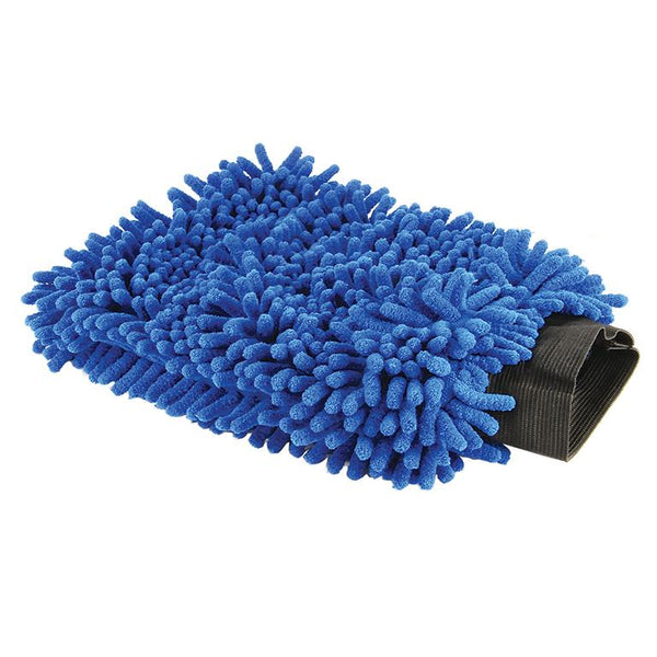 Blue Microfiber Wash Mitt