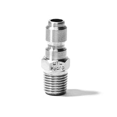 MTM hydro 24.0080 Stainless Steel Quick Connect Plug 1/4 MPT