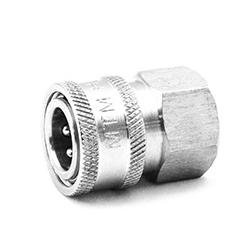 MTM HYDRO 24.0063 3/8 FPT STAINLESS STEEL QC SOCKET
