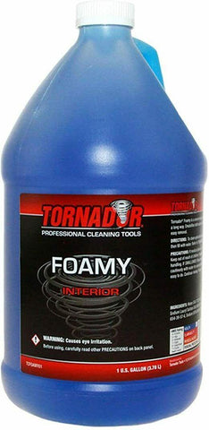Tornador Foamy Emulsifying Interior Cleaner 2oz Bottles Gallon